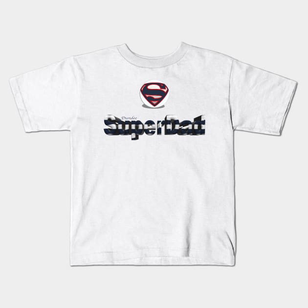 Dundee Superdad Kids T-Shirt by Grant's Pics